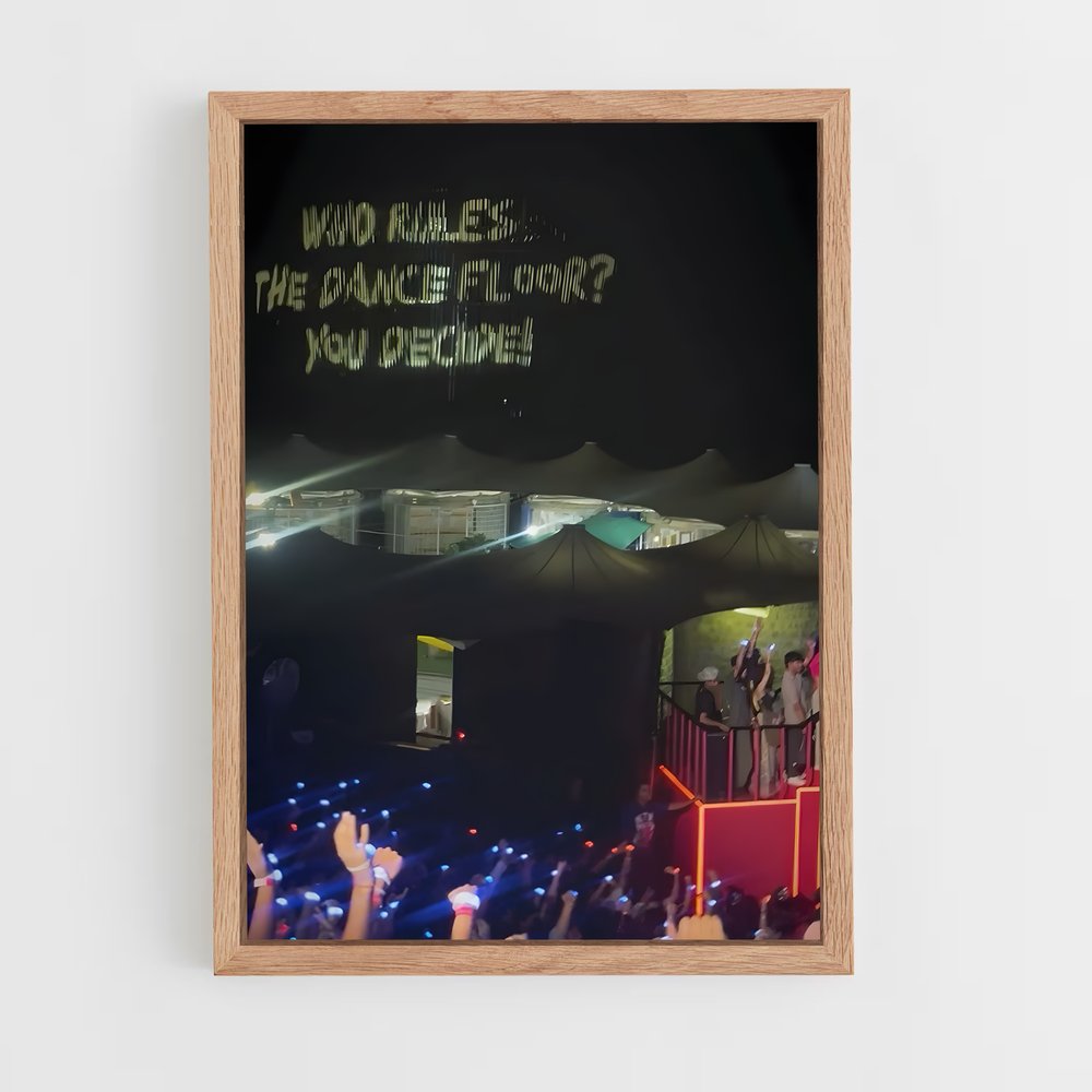 Poster Red bull pancarte – affiche Danse (vue 4)